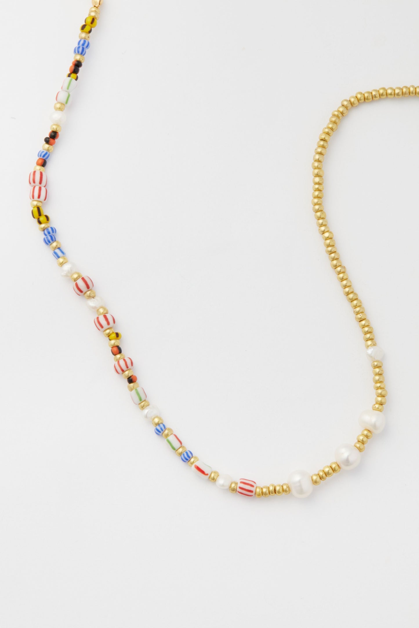 Gold Mixed Elements Necklace