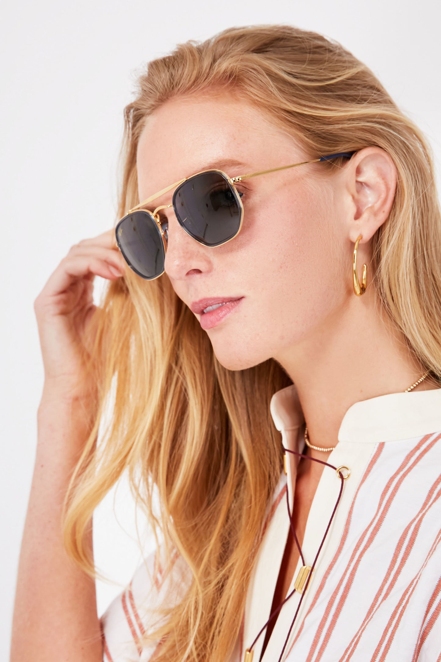 Navy Marshall II Sunglasses
