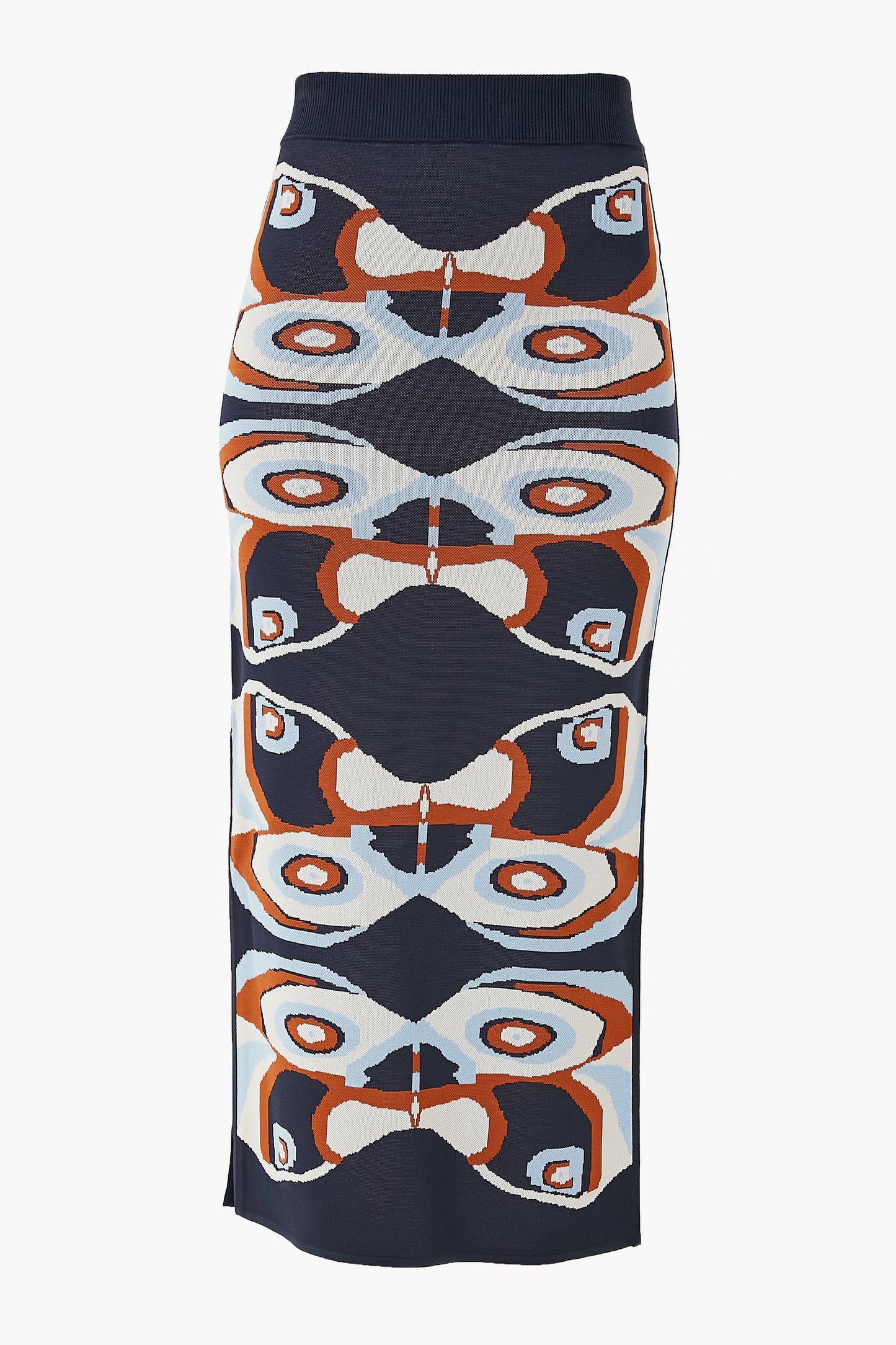 Navy Butterfly Nylah Skirt
