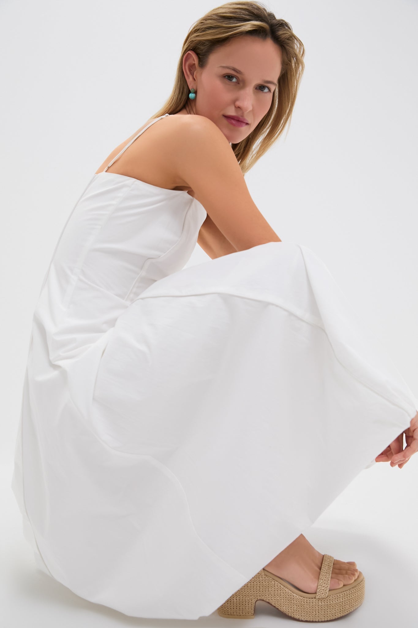 White Sylvie Maxi Dress