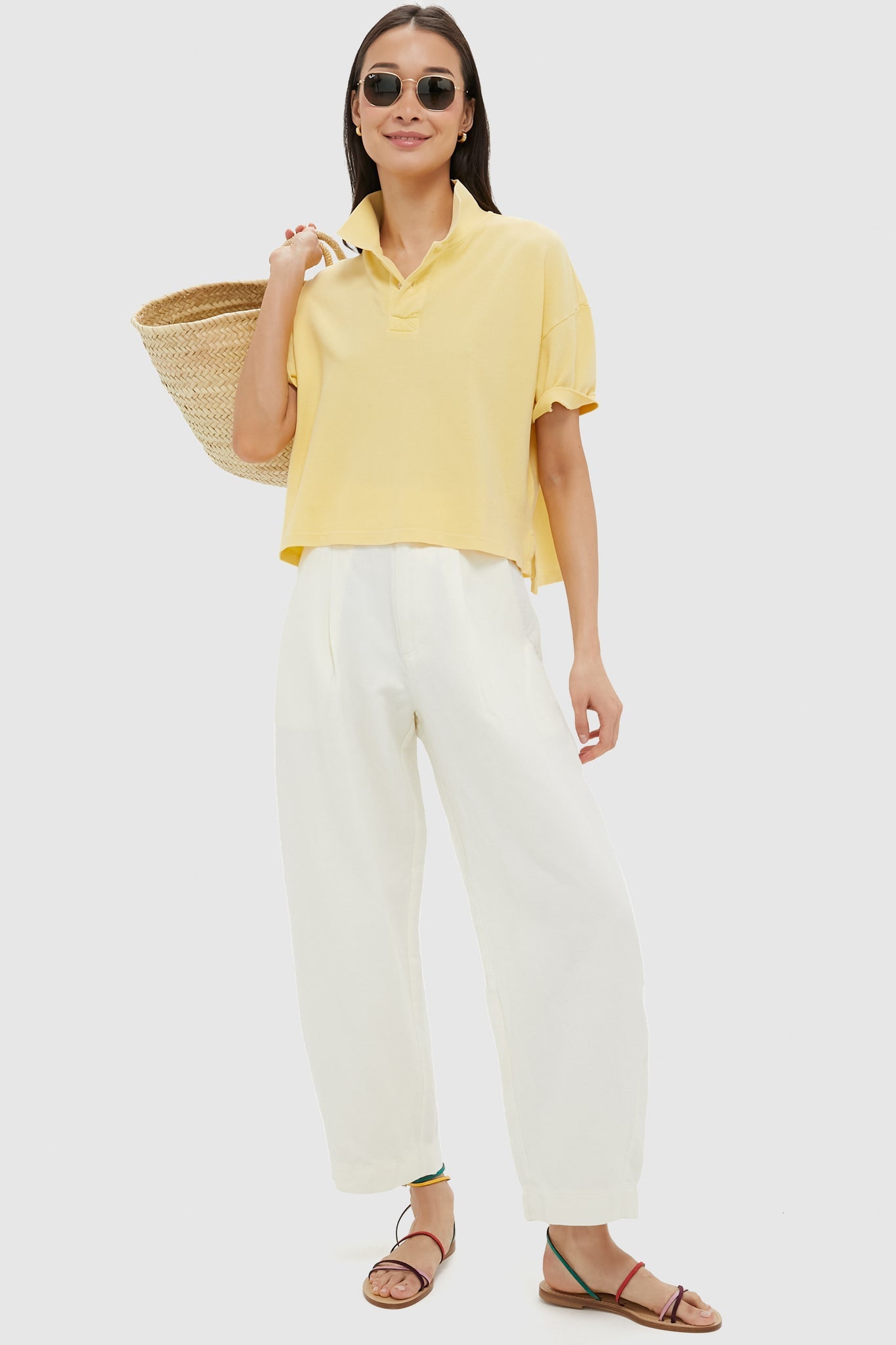 Arista Hexagonal Sunglasses