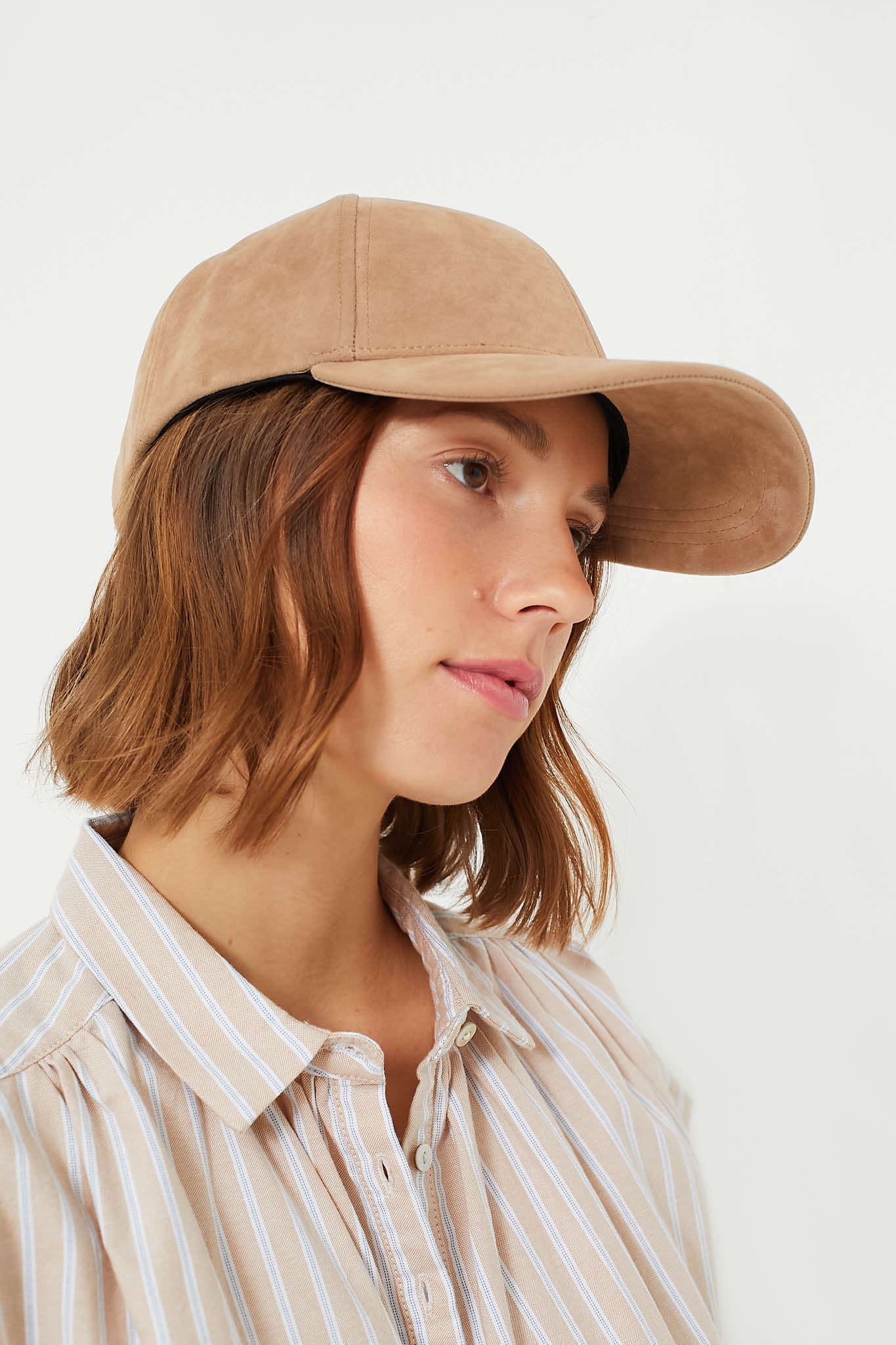 Tan Suede Finch Hat