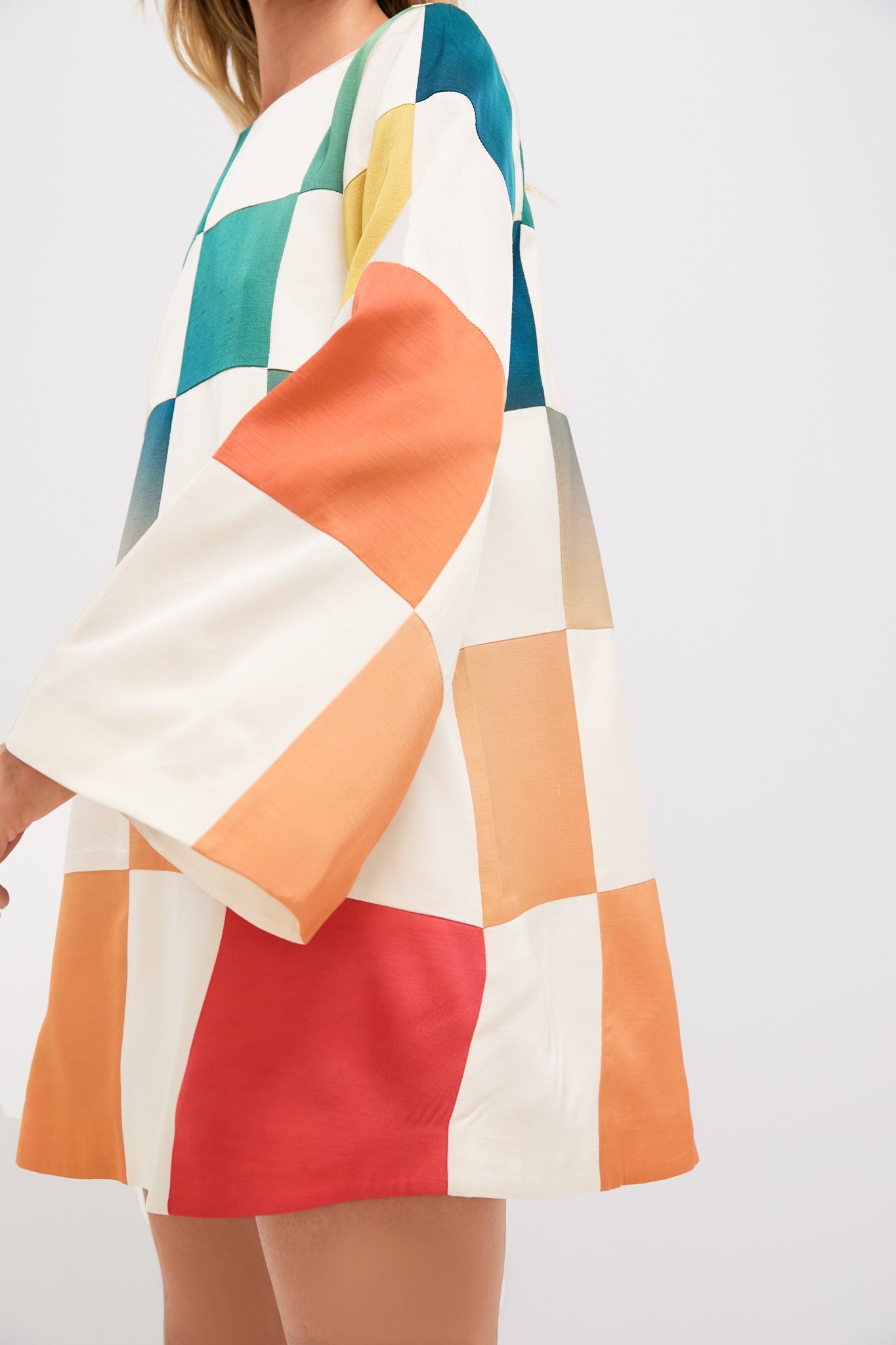 Ivory and Gradient Lepton Dress