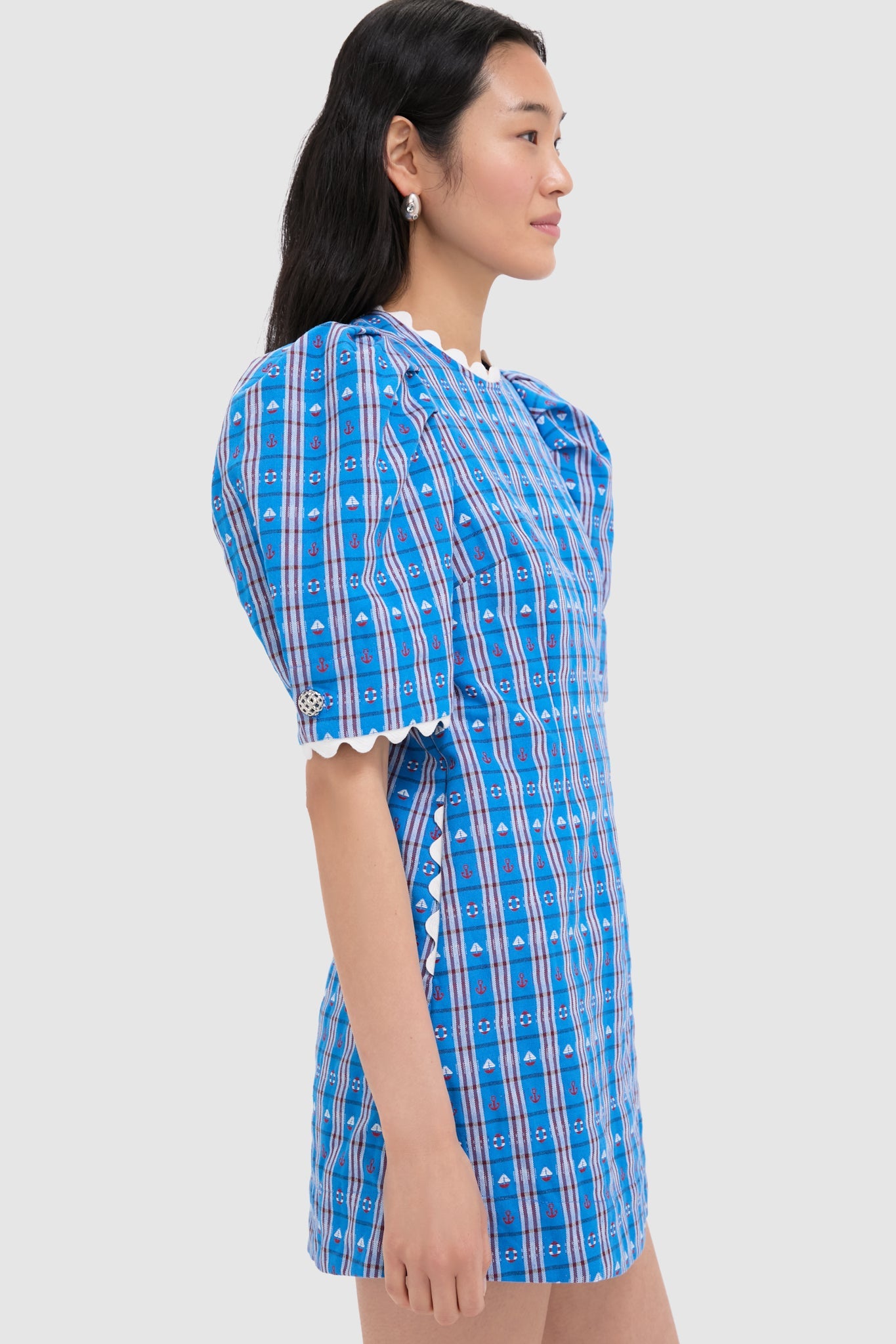 Blue Carmen Dress
