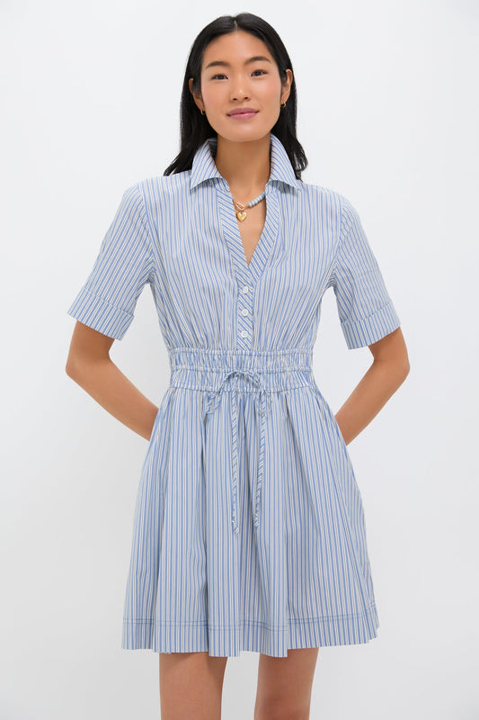 Blue and Multi Susan Dress