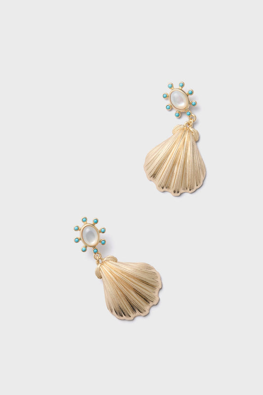 Gold Strong Sirens Song Earrings