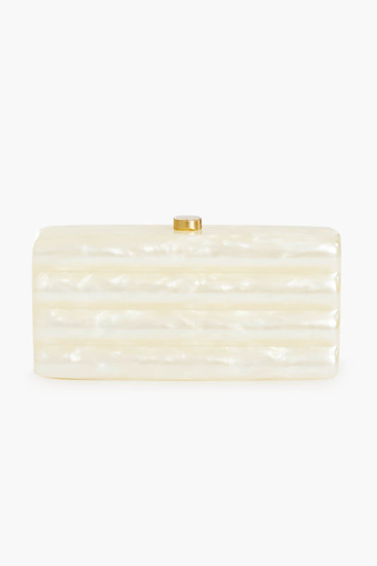 Ivory Enid Clutch