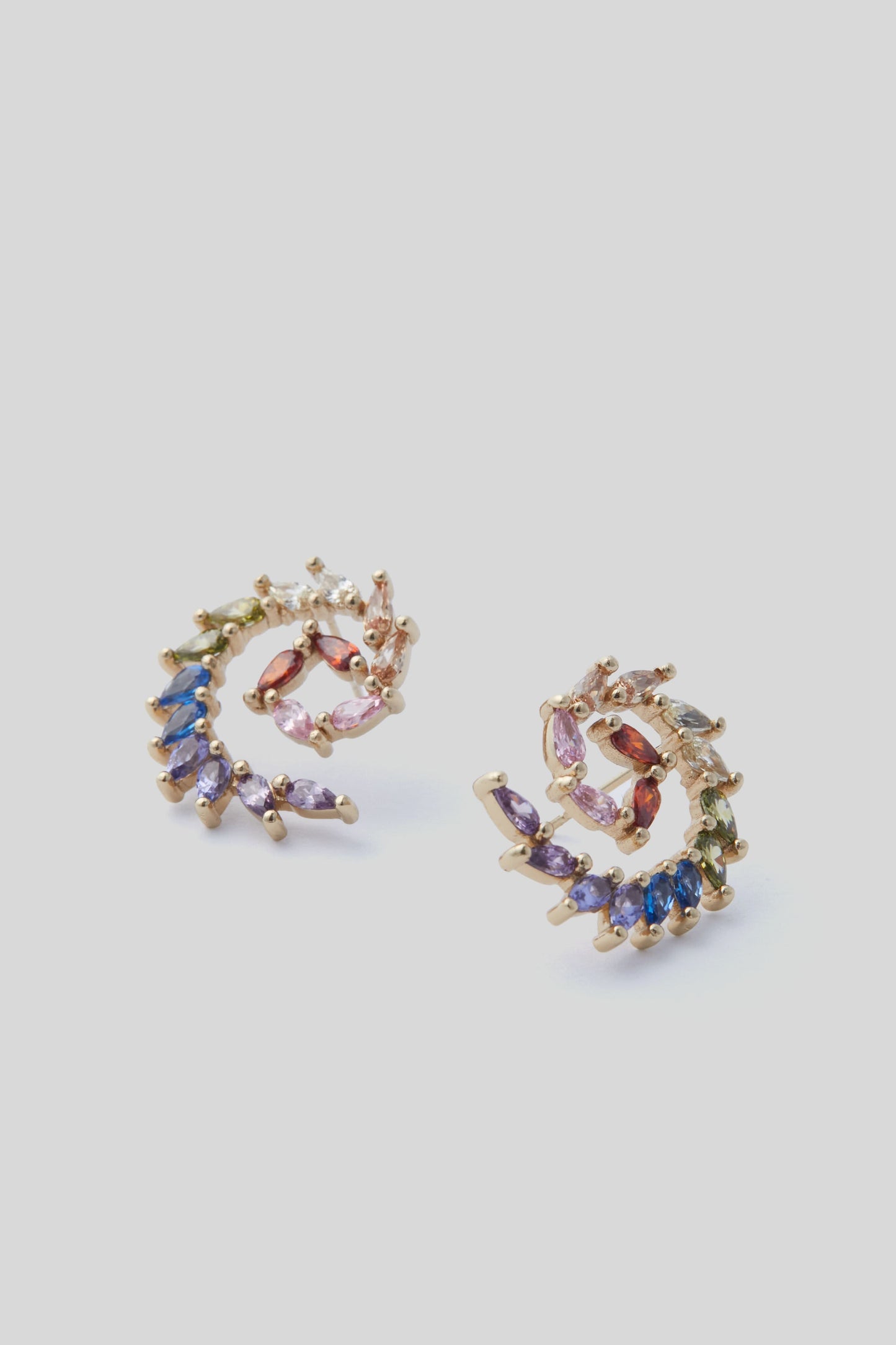 Multi Pascal Crystal Earrings