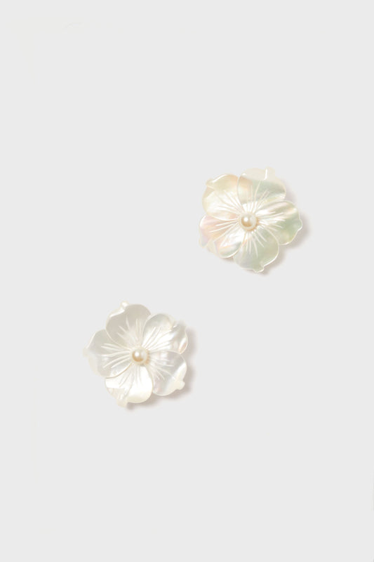 Mother of Pearl Zia Earrings