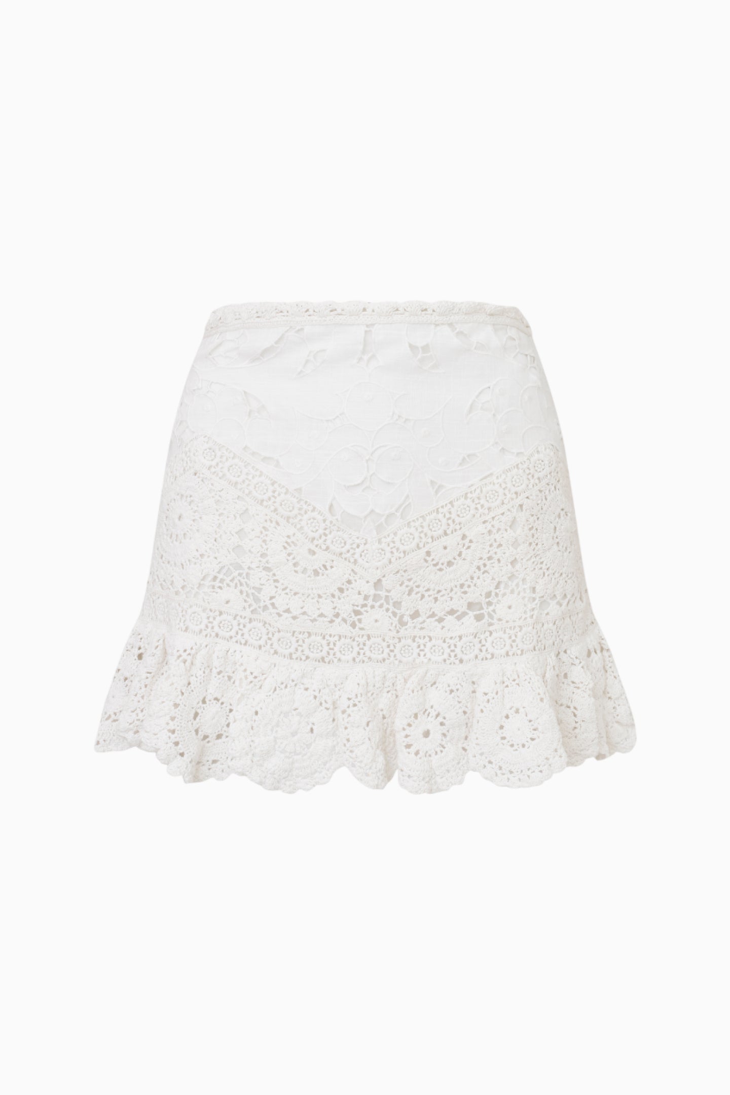 Cherie Crochet Mini Skirt