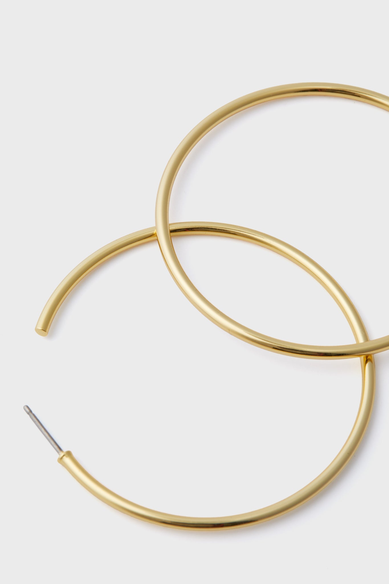 Gold Large Hoop Earrings