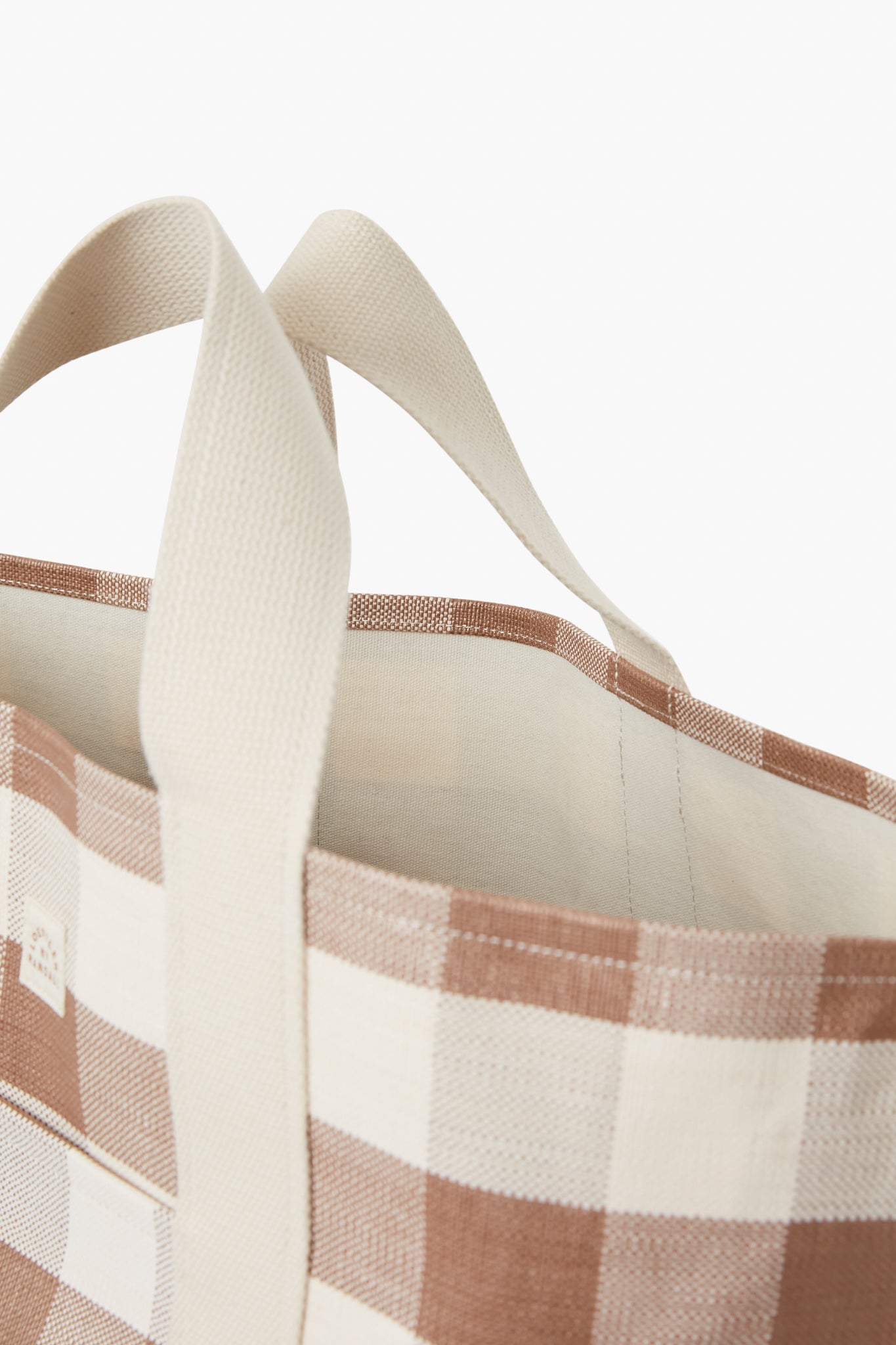 Sandstone Gingham Bodie Bag