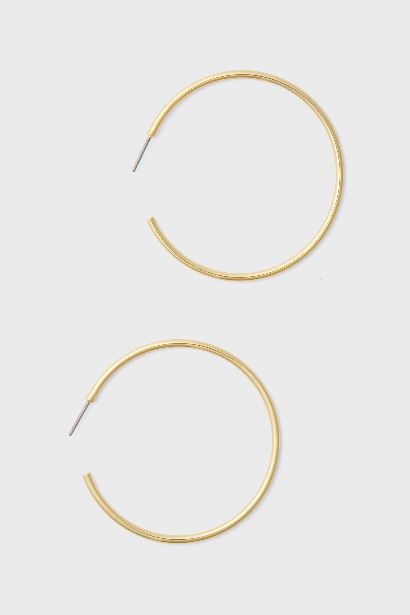 Gold Large Hoop Earrings