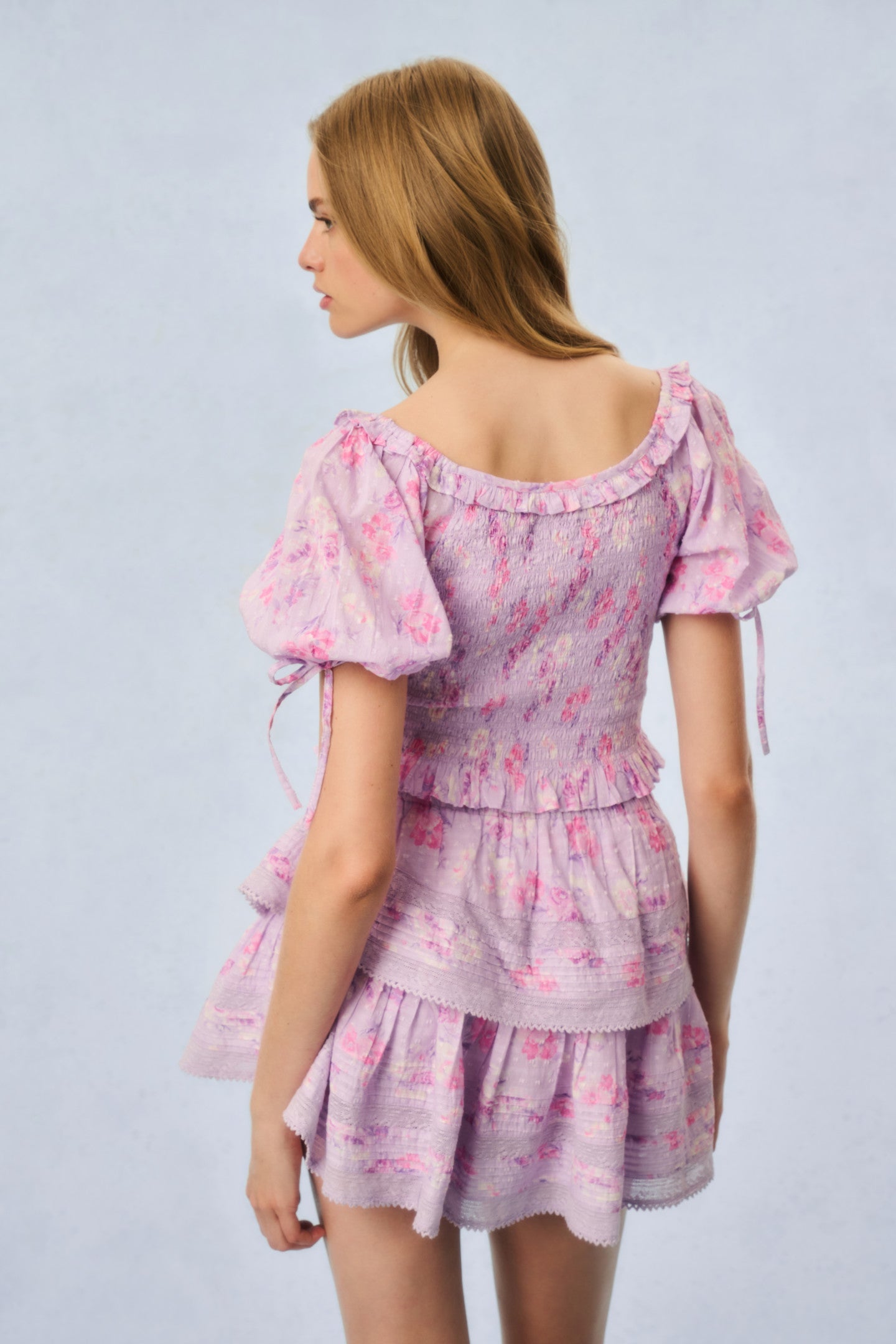 Molly Heirloom Print Top