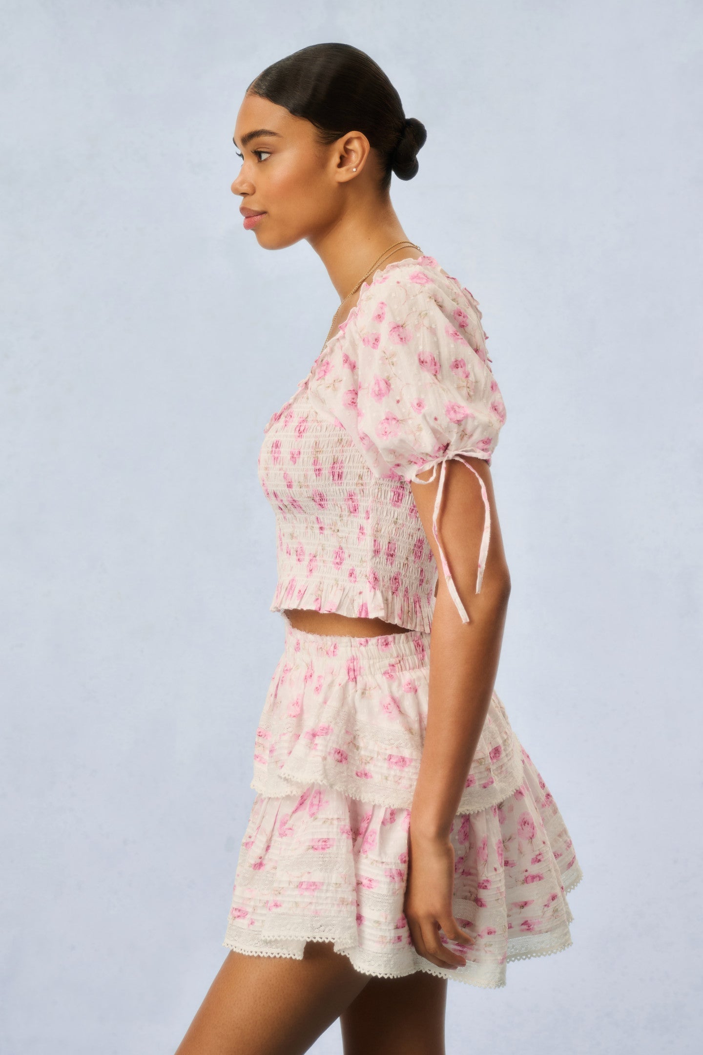 Molly Heirloom Print Top