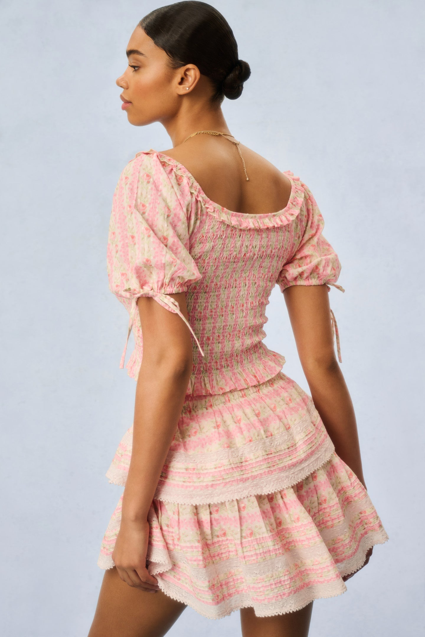 Molly Heirloom Print Top