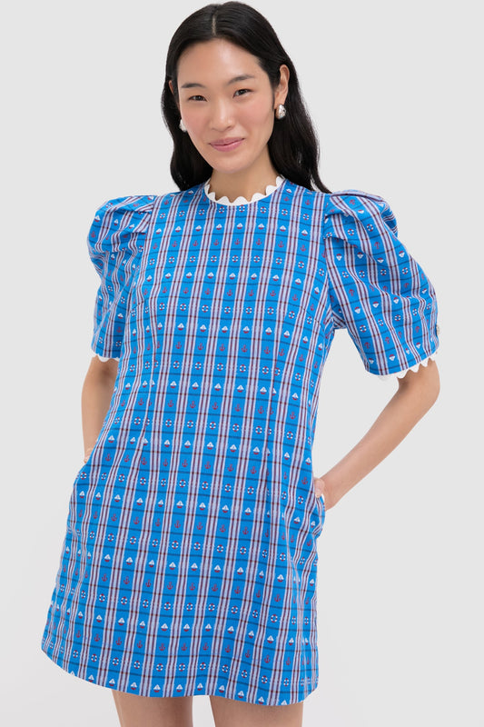 Blue Carmen Dress