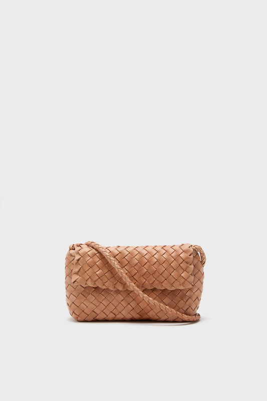 Desert Sand Vinnie Woven Crossbody
