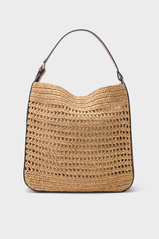 Tan Natural Savannah Hobo