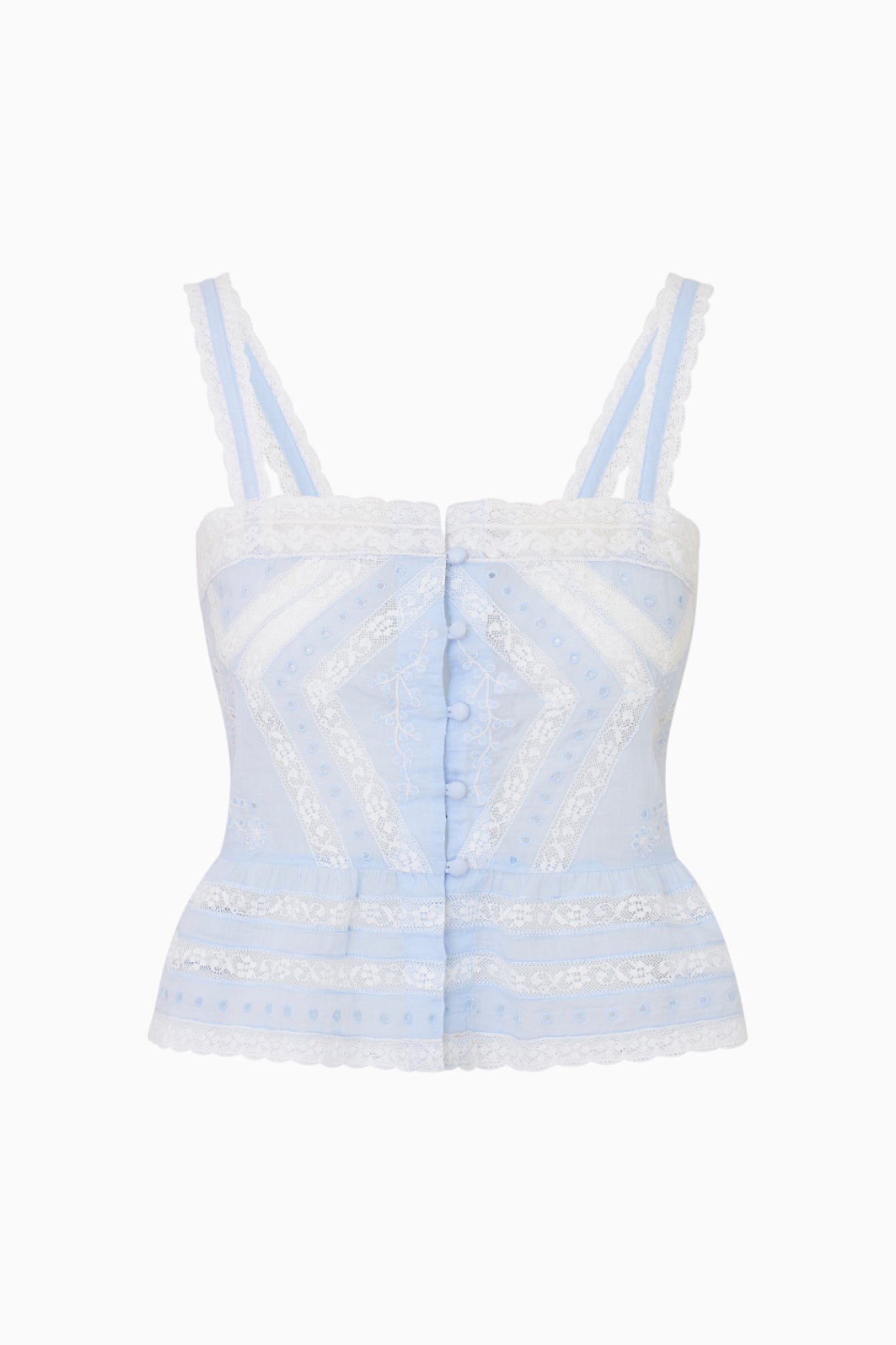 Pruitt Cotton Embroidered Top