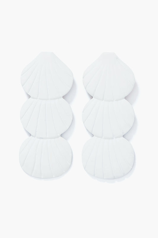 Sugar Cane Seashell Earrings