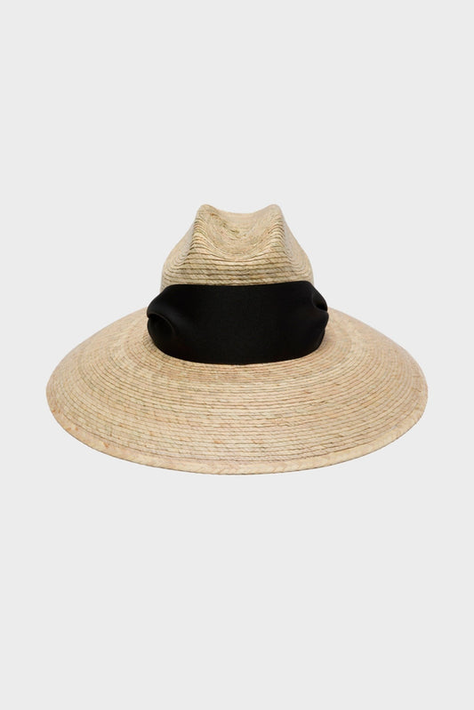 Black Hollyhock Sun Hat