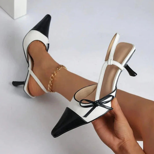 Slim Mules Medieval Tall Heel
