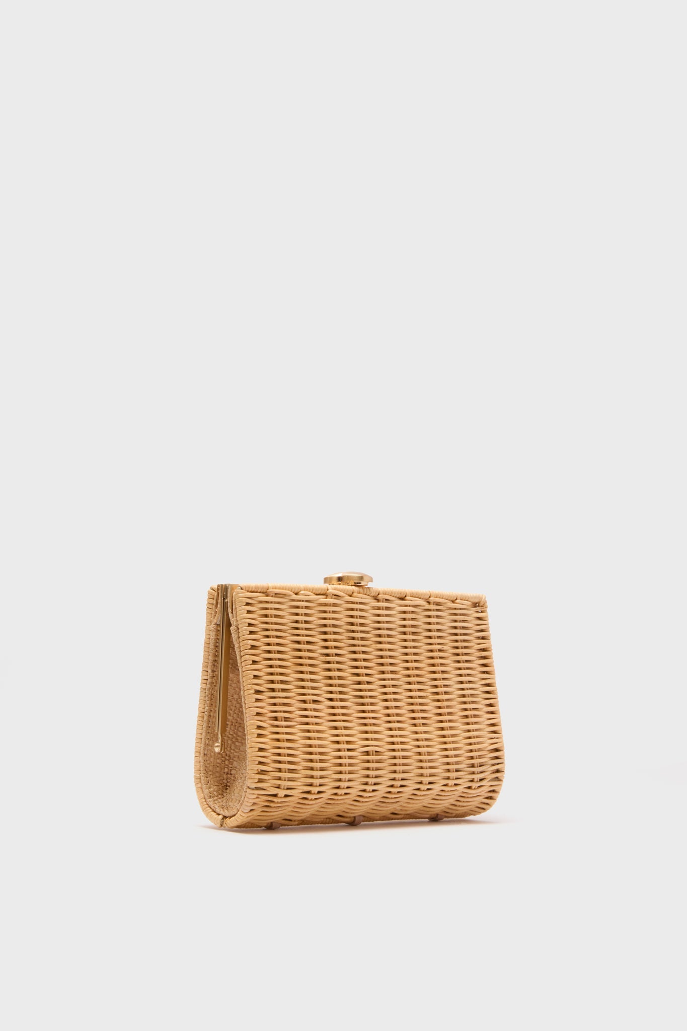 Natural The Petite Heart Clutch