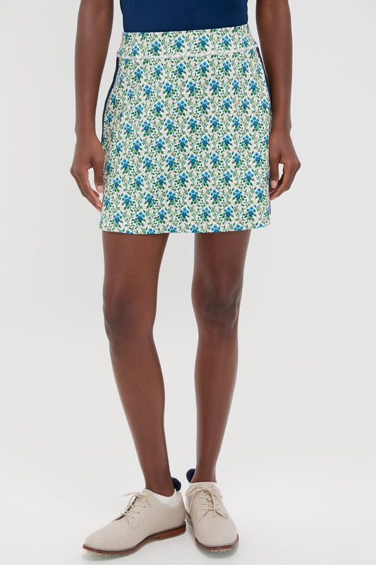 Victorian Lattice 16 Inch Performance Stretch Woven Karrie Golf Skirt