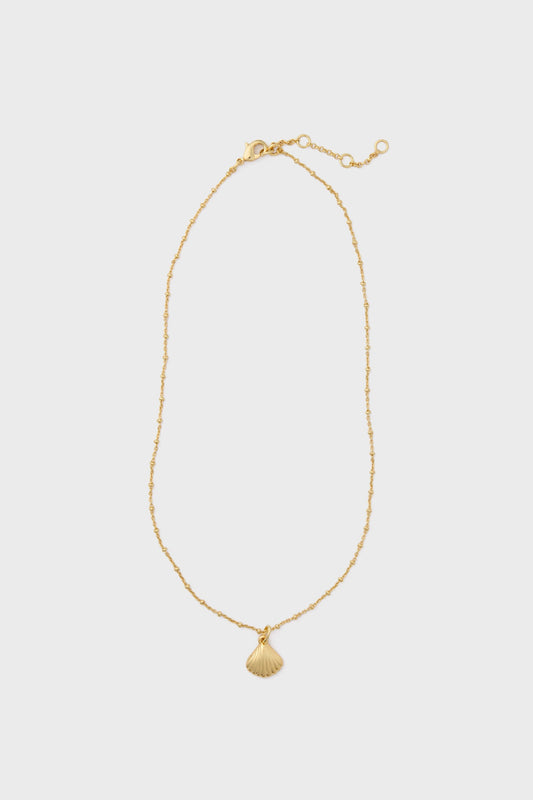 Gold Shell Bridget Necklace