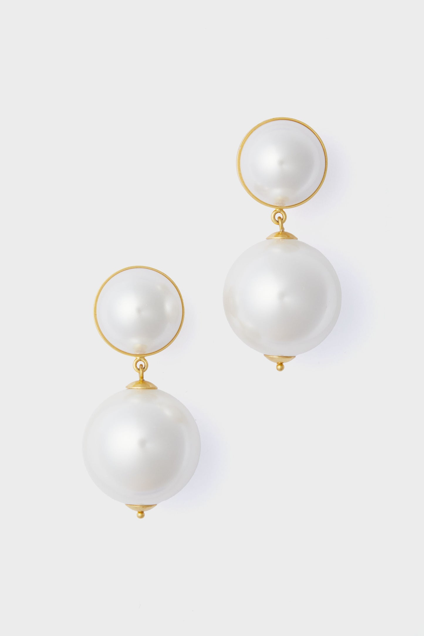 Pearl Lantern Earrings