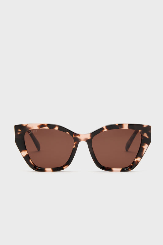 Tortoise and Brown Evie Himalayan Sunglasses